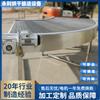 Alimentador de Bolo Transportador Virador Aço Inoxidável Alta Temperatura Processamento de Alimentos Malha Cinto Conector Transportador