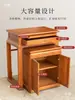 Nueva Mesa de Entrada Estilo Chino Mesa de Ofrenda Bodhisattva Mesa de Adoración Buda Mesa de Adoración Madera Maciza Gabinete Mesa Divina para Caja de Incienso Santuario Sencillo Cerca