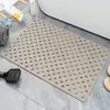 Tapete Quadrado Antiderrapante Tapete de Banheiro Antiderrapante Doméstico Tapete de Chão com Ventosa para Box de Banheiro Tapete de Massagem para Pés de Banheiro