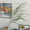 2026 Nuevo Modelo Plantas Verdes Artificiales Hierba de Espárrago Asparagus Asparaginea Decoración de Boda Flores Falsas Verdes Paisajismo Fotografía Plantas Verdes Estilo Bosque