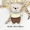 Acessórios de Veado Cartoon Preenchidos com Algodão, Broche de Urso de Pelúcia, Bolsa, Roupas, Acessórios de Boneca Decorativos DIY