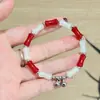 Nuevo Pulsera de Campana de Bambú Estilo Chino para Mujer Diseño Nicho de Gama Alta Pulsera de Costura Moda Retro Celebridad de Internet Joyería de Mano