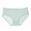 Suministro Exclusivo Transfronterizo de Productos Nuevos, Ropa Interior de Mujer de Color Sólido, Algodón Puro, Clase A, Cintura Media, Entrepierna 100% Algodón, Antibacteriana, Sin Costuras, Cómoda, Transpirable