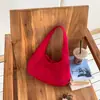 Bolso de mujer coreano, nuevo modelo verano 2026, bolso tote de nailon casual de color liso, bolso de mano y bandolera de nicho de moda