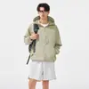 Ropa de Protección Solar Estilo Montaña al por Mayor para Hombres, Chaqueta de Protección Solar Fresca Transpirable Repelente al Agua de Verano para Exteriores, Ropa de Protección Solar Holgada para Mujeres