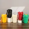 316 taza de café de acero inoxidable de alto valor para coche taza portátil para mujer con forma de diamante octagonal taza térmica venta al por mayor