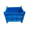 Nuevo diseño de serie caja volteable con marco de hierro contenedor de fábrica de taller de metal plegable transporte logística caja volteable
