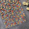 Pegatinas para Uñas Estilo Chino Pez Dorado de Burbujas 5D en Relieve Tridimensional Versátiles Pececillos Dorados Pegatinas para Arte de Uñas DIY Accesorios Modelo Sl