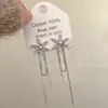 Pendientes Mullidos de Copo de Nieve Navideños para Mujer, Pendientes de Felpa de Otoño, Nuevo Estilo Popular, Lujo Ligero, Sensación de Alta Gama, Pendientes de Año Nuevo para Mujer
