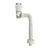 Tubo de Desagüe para Lavabo Antiolor, Anti-Insectos y Antirretorno, Tubo de Desagüe Telescópico de Doble Uso Horizontal y Vertical, Tubo de Desagüe para Fregadero