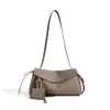 2026 Nuevo Bolso Cruzado Versátil de Color Bloque de Nicho, Bolso de Hombro de Gran Capacidad para Viajes Diarios y Bolos, Bolso de Hombro de Lujo Ligero de Gama Alta para Mujer