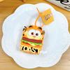 Mini Porta-Moedas de Silicone Original do Garfield Fofo Criativo Cartoon Bolsa para Guardar Fones de Ouvido Presente de Aniversário Atacado para Mulheres