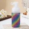 Botella de Spray de Plástico para Peluquería Modelo Nuevo Transfronterizo 110ml Incrustada con Pedrería, Polvo en Spray para Belleza y Peluquería, Polvo Brillante Dorado y Plateado, Botella Recargable para Polvo Seco