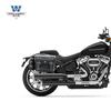 Coche muscular Wolf adecuado para Harley avance 117 bolsa lateral bolsa lateral caja lateral retro bolsa para casco con portaequipajes de liberación rápida