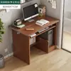 Mesa de Computador para Uso Doméstico, Mesa de Estudo Simples para Apartamento Pequeno com Gavetas, Mesa para Casa Alugada, Mesa de Estudo e Escrita para Quarto