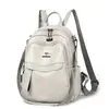Mochila de Estilo Transfronterizo 2026 Nueva para Mujer, Versátil de Gran Capacidad, Piel Suave, Bolso Escolar para Estudiante, Mochila de Viaje para Exteriores, Bolso de Mujer