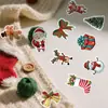 Pegatinas Navideñas Populares en Varios Estilos, Pegatinas de Tatuaje de Regalo de Navidad, Pegatinas en Rollo, Pegatinas Navideñas