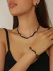 Explosiones Collar Pulsera Pendientes para Mujer Transfronterizos Traje de Joyería Exquisito Pedrería Fresco Dulce Collar Coreano Joyería