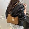 Bolso de Hombro Texturizado Transfronterizo Nuevo Primavera y Verano 2025 Simple y Versátil Bolso Cruzado para el Trabajo Debajo del Brazo Comercio Exterior
