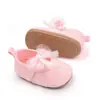 En stock directo lindo lazo princesa encaje suela de goma suave con zapatos para bebé niña niño pequeño BXC3065