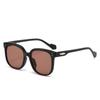 Gafas de Sol Cuadradas Negras de Moda con Clavos de Arroz para Hombre y Mujer, Protección Solar Anti-UV, Gafas de Sol para Conducir de Gama Alta