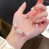 Pulsera Año Nuevo del Dragón 2024 para Mujer Pulsera Imitación Cinabrio Bollo de Dragón Nuevo Estilo Chino Joyería Estilo Chino Año del Dragón