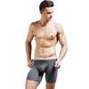Ropa interior deportiva ajustada versión extendida para hombre, anti-rozaduras en la pierna, bóxer para hombre talla grande, pierna larga, ropa interior para correr