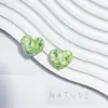 Corazones Pequeños de Melocotón Tintados con Tinta en Forma de Corazón Lindos Materiales para Accesorios DIY de Acetato Pendientes Pinzas para el Cabello Funda de Teléfono Colgante Venta al Por Mayor