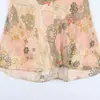 Al por mayor 2026 Primavera Nuevo Vestido de Tirantes Estampado Estilo Europeo y Americano para Mujer de Longitud Media 12397