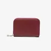 Portatarjetas tipo acordeón con stock transfronterizo, billetera con cremallera, cuero genuino, 12 ranuras para tarjetas, gran capacidad, unisex, tarjeta de identificación, bloqueo RFID