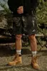 Youngla Nuevos Pantalones Cortos Deportivos para Hombre con Estampado Integral, Sueltos, para Fitness, Secado Rápido, Transpirables, de Entrenamiento, para Playa