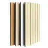 Painéis de Madeira Absorventes de Som Painéis de Isolamento Acústico para Parede de KTV Sala de Prática Interna Madeira Sólida Perfurada Redução de Ruído Madeira Ranhurada Materiais Absorventes de Som Venda por Atacado