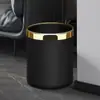 Lixeira para Uso Doméstico, Sala de Estar, Cozinha de Luxo Leve, Tamanho Grande, Quarto, Camada Dupla, Design Simples, Banheiro, Banheiro, Alto Valor Estético