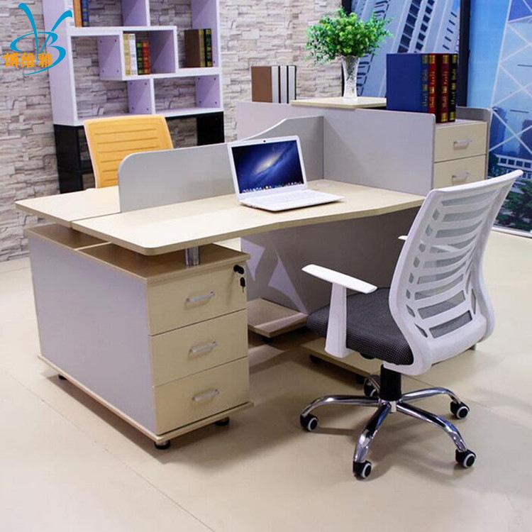 厂家办公室卡座 办公屏风桌 简约时尚四人位职员工位