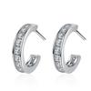 Brincos de zircônia brincos de diamante para meninas coreanas brincos de moda para homens brincos de joias por atacado brincos estilo coreano