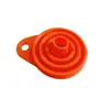 Embudo plegable de silicona embudo pequeño embudo para drenar aceite embudo para separar aceite mini embudo retráctil drenaje universal