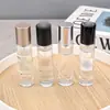 F096 - Botella dispensadora de perfume de bayoneta, de 10 ml, 15 ml, 30 ml, 50 ml y 100 ml, de vidrio de laboratorio, vacía.