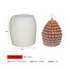 Molde de Silicona para Vela Aromática de Árbol de Navidad Manshan DIY Yeso Pegamento Adorno Molde para Vela de Navidad