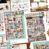 Colección Yingfei Serie Mi Pequeña Casa Edición 26 Mascota+Tarjeta Blanca Tamaño Extra Grande 2.5D Pegatinas de Paisaje