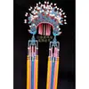 Corona de fénix emperatriz china Corona de fénix chal de ópera traje de actuación actuación en escenario Hanfu foto chal de corona de fénix vestuario ambiente