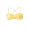 Top de Tubo Cruzado Sexy Ultra Corto Espalda Descubierta Tirantes Chaleco de Ropa Exterior para Mujer Vacaciones en la Costa Top de Playa