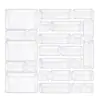 Cajones de Clasificación y Almacenamiento para Papelería, Cocina y Cosméticos, Juego de 25 Piezas de Cajas de Almacenamiento, Exclusivamente para Ventas Transfronterizas, Apilables