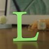 Pegatinas de pared creativas con letras en inglés de EVA luminosas 3D para decoración del hogar, novedosas y transfronterizas