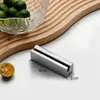 Suporte de Cartão de Mesa em Aço Inoxidável Pegador de Comida para Buffet Suporte de Exibição de Etiqueta de Comida Cartão de Lugar de Mesa de Hotel Nome
