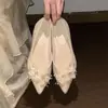 Hermosos Zapatos de Boda, Zapatos de Novia Cómodos, Zapatos Planos de Punta Fina y Boca Baja Diarios para Mujer, Nuevos Zapatos Planos de Primavera/Verano 2025 para Mujer