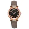 Reloj de Cuarzo para Mujer con Esfera Popular de Estrella de Mar Transfronterizo, Reloj con Correa de Cuero Xiyin para Mujer, Venta al por Mayor y Dropshipping del Fabricante Original