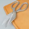 Tijeras de Cocina, Tijeras para Huesos de Pollo de Acero Inoxidable, Tijeras para el Hogar, Tijeras para Alimentos, Tijeras Multifuncionales para Cortar Pescado, Tijeras Afiladas Antideslizantes