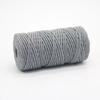 Cuerda de Algodón Hilada al Alma de 4 mm Macramé Cuerda Tejida a Mano Bolsa Colgante Tapiz Material Hilo de Algodón Grueso Decoración para el Hogar