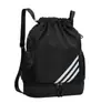 Mochila con cordón, Estilo nuevo, Gran capacidad, Ligera, Separación de seco y húmedo, Bolsa de viaje para natación, Baloncesto