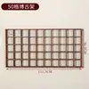 Nova Estante Estilo Chinês Madeira Maciça Prateleira para Conjunto de Chá Montada na Parede Suporte para Xícara de Chá Bule Suporte para Xícara de Chá Jianzhan Prateleira de Armazenamento para Conjunto de Chá